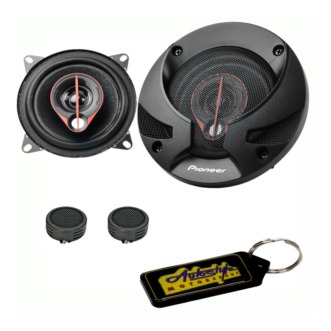 pioneer 4 inch car speakers price