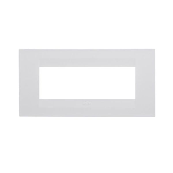 GEWISS - Milk White GEO Plate 6-Gang