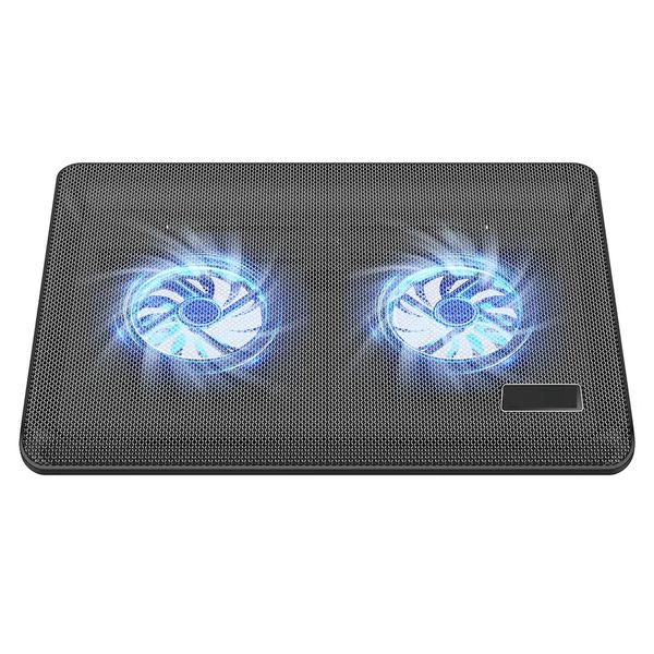 Super Fast Cooling Pad For Notebook Compatible with 12-17 inch black ncp-067