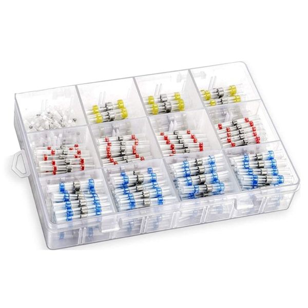 300pcs Waterproof Solder Seal Wire Connectors Kit for Car, Boat, DIY