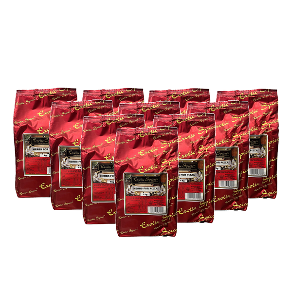 Exotic Spices Herbs For Pizza - 10 Pack