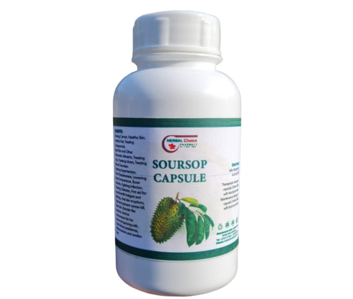 100% Organic Soursop Revival Capsules