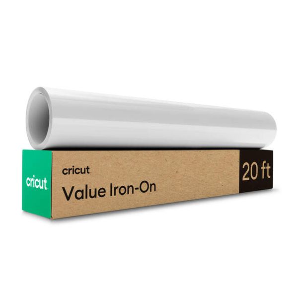 Cricut Value Iron-On White 30.5x6.1m