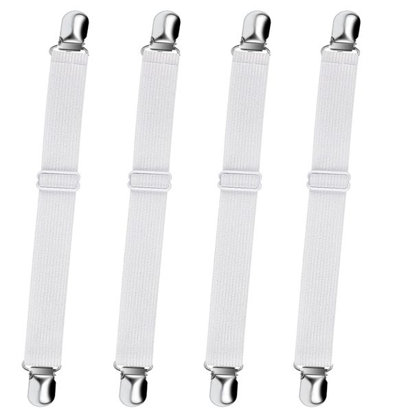 4 Piece Bed Sheet Fasteners