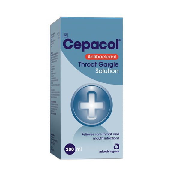 Cepacol Throat Gargle Antibacterial 200 ML