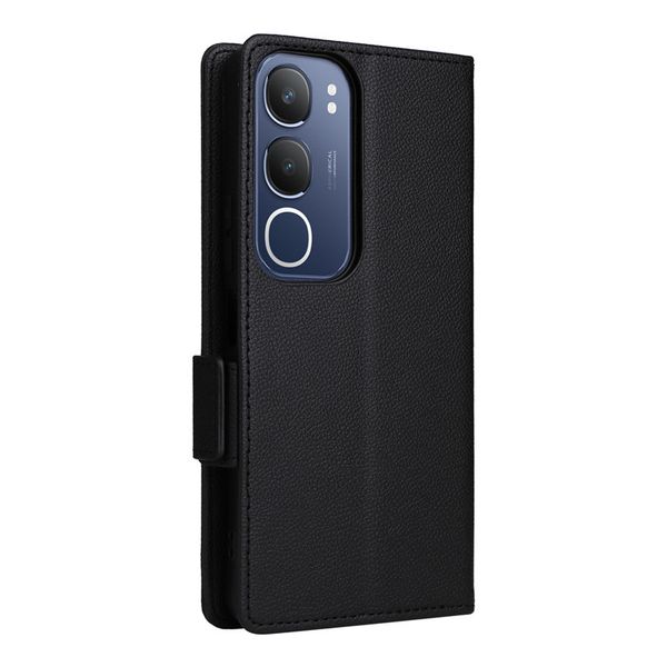 Side Buckle Lychee Patterned Leather Case Compatible With Honor Magic4 Lite