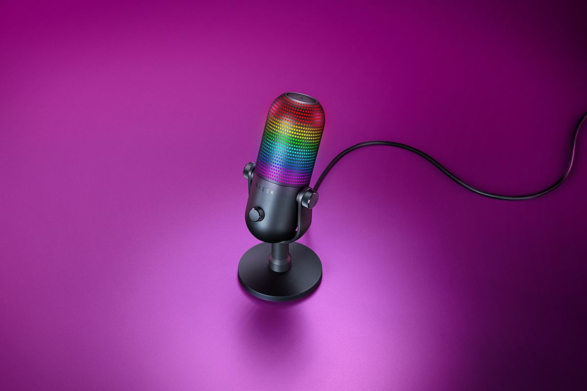 Razer Seiren V3 Chroma Condenser USB Microphone - Black | Shop