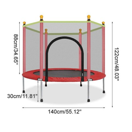 Kids Trampoline with Protection Net Shop Today. Get it Tomorrow takealot