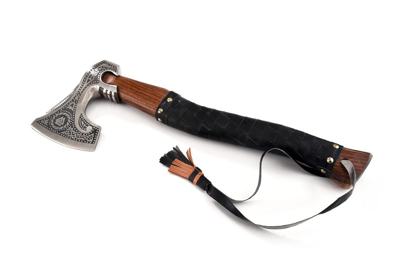 Koch Knives - Engraved Loki Axe