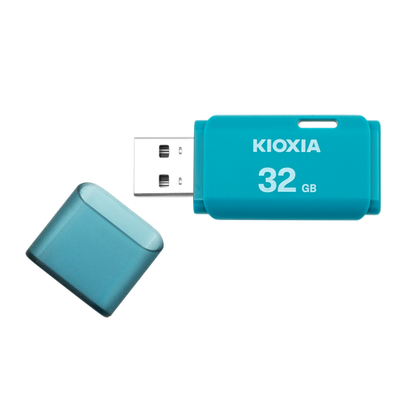 Kioxia , 32gb, 2.0, USB, Works With Windows &amp; Mac, Aqua