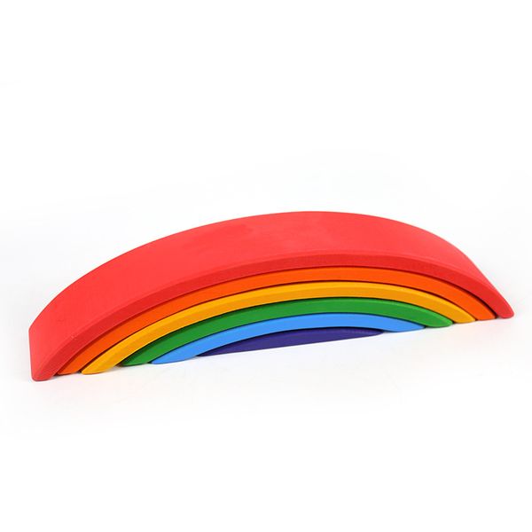 iKids Wooden Rainbow Block - Rainbow Bridge