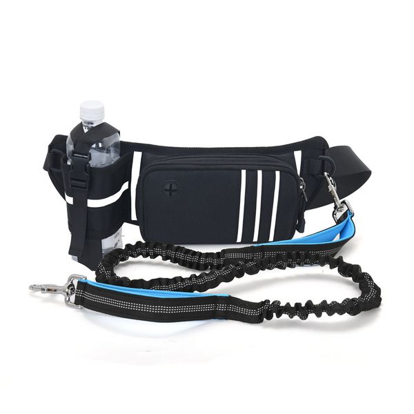 JUNLETU Hands-Free Dog Leash Waist Bag