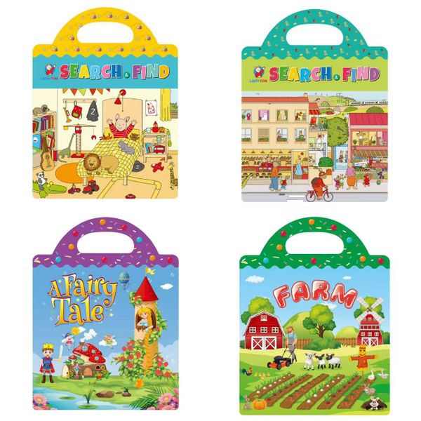 4 Scenarios Exploration Jelly Sticker Books