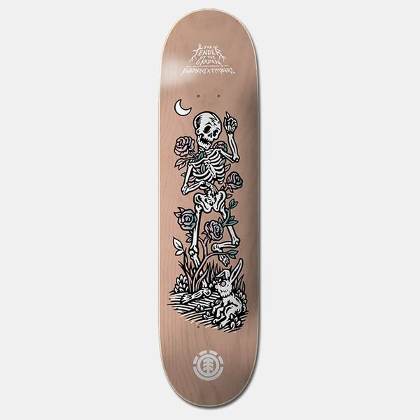 Element Timber Garden Bygone Skateboard Deck - Nude - 8.25 X 32 Street