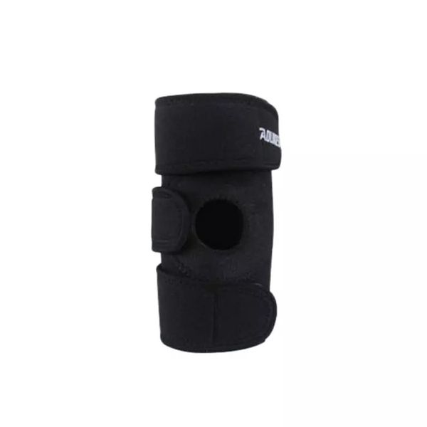 Elastic Knee Support Brace - Adjustable - Black