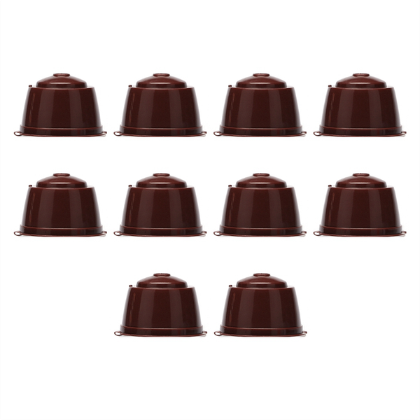 10 Reusable Coffee Capsules, Suitable for DolceGusto Coffee Machine. Coffee