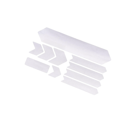 Mountain Bike Protective Stickers Reflective Decals All Mountain Style MTB Fork Frame Protector High Impact Bike Wrap Film Road Bicycle Frame Anti Scratch Guard (Beauty Frame Model), Reflectors - Canada