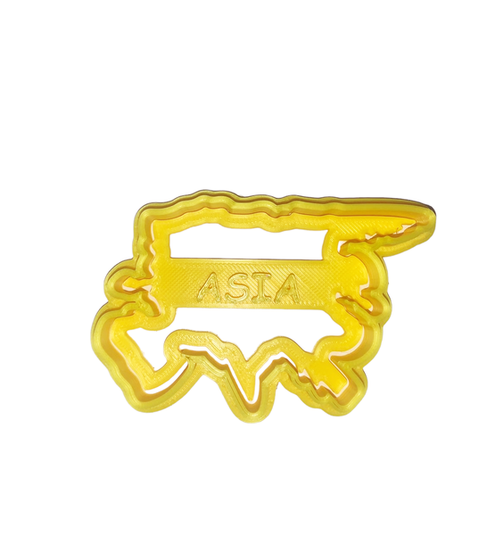 Hubbe Cookie Cutter - Continent - Asia