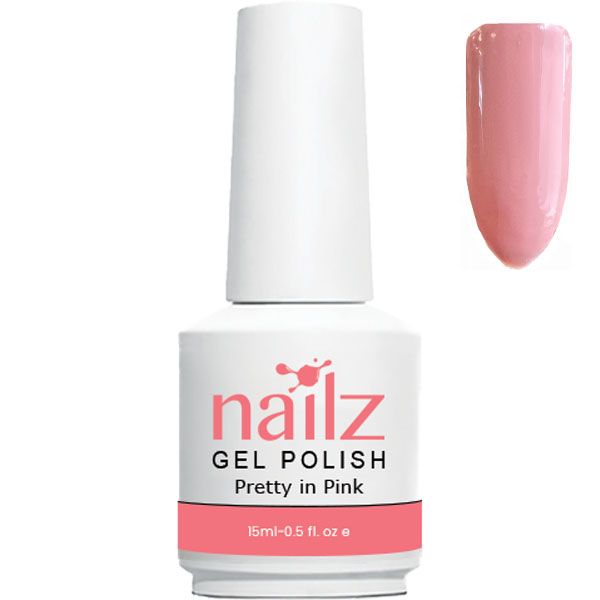 Nailz Gel Polish 15ml - Pastel Pink