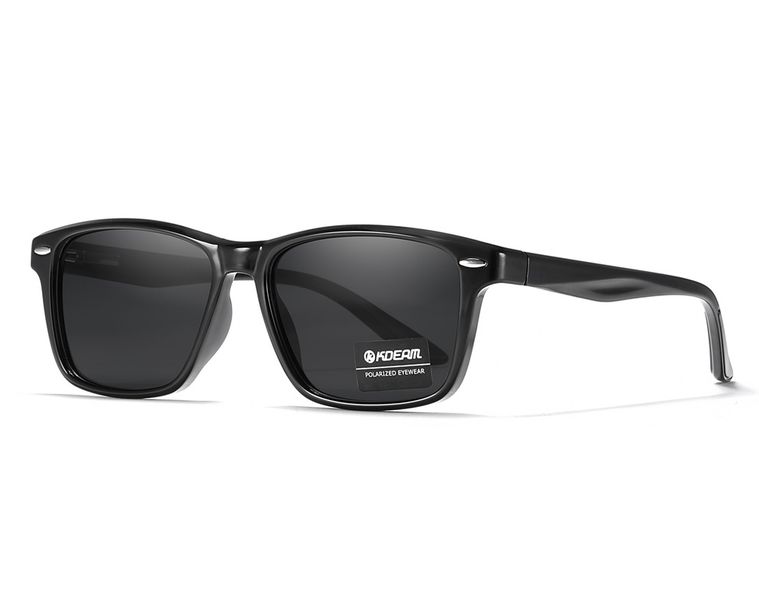 KDEAM 398 C1 Black Polarized Sunglasses