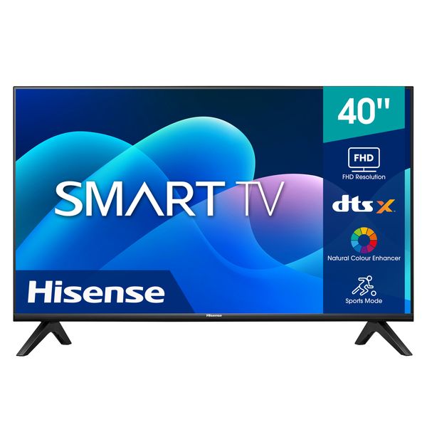 Hisense 40" A4H Full HD Smart TV with Digital Tuner &amp; Dolby Digital