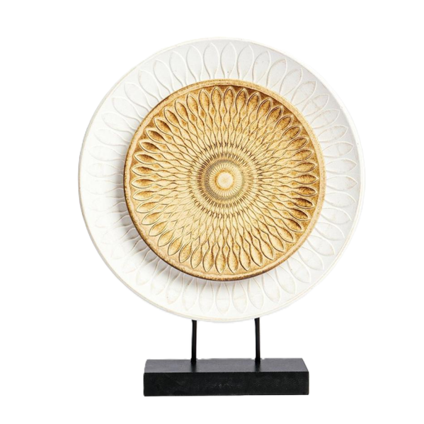 Kitro Double Disc Decorative Plinth 35 cm