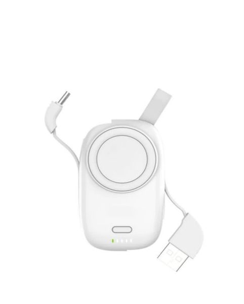 Power Bank Portable Magnetic Smart Watch Wireless Watch &amp; Mobile PLK
