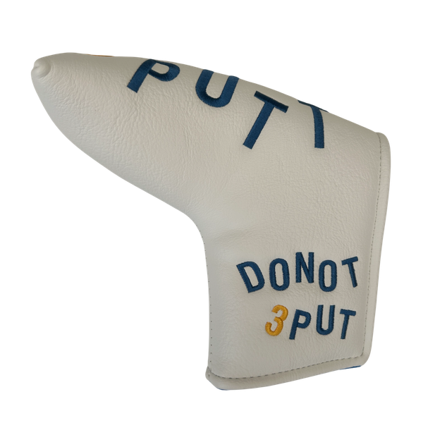 Do Not 3 Put Design Blade Putter Golf Club Head Cover