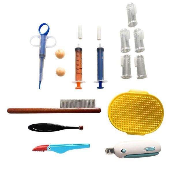 13 Piece Pet Grooming Kit - For Cats or Dogs