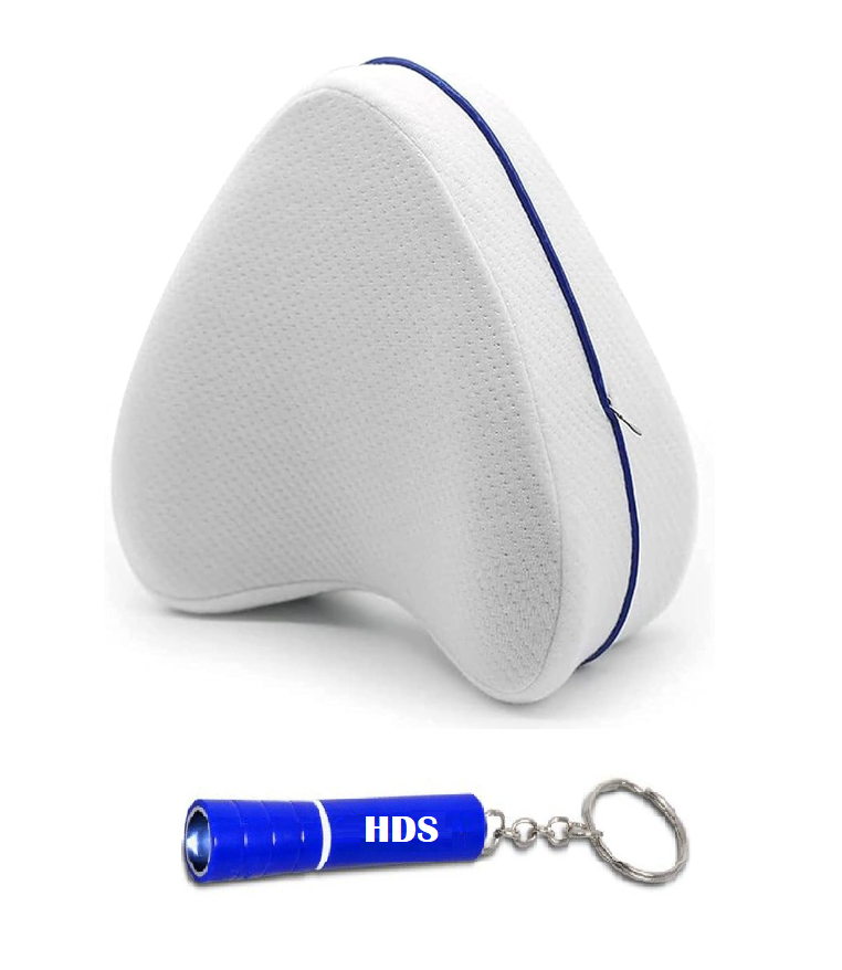 Memory Foam Leg Pillow White with HDS Branded Torch Shop Today. Get