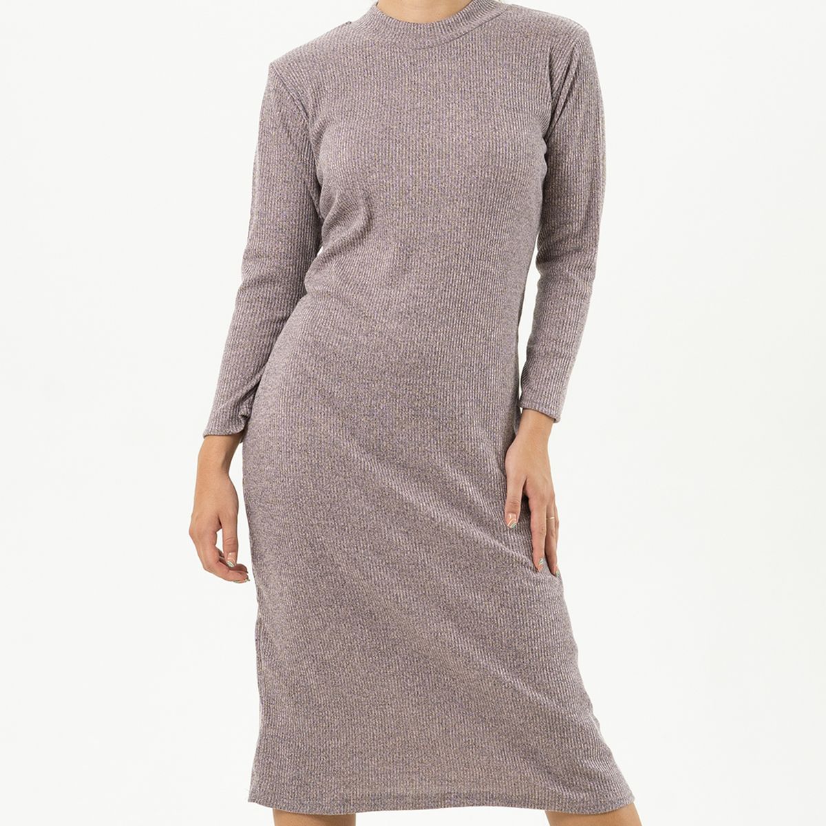 Megan Long Sleeve Rib Bodycon Dress | Buy Online in South Africa ...