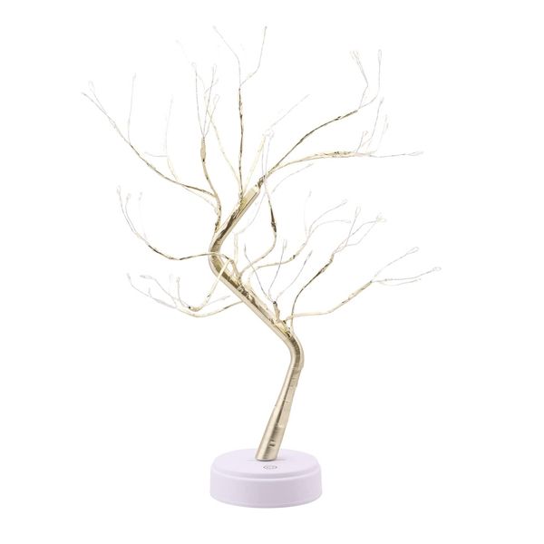 Home Decor LED Desk Bonsai Shape Lamp - 33cm