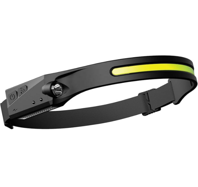 HllCZ Induction Headlamp LED Strong Light 270 Degrees 350-lumen 1200mAh