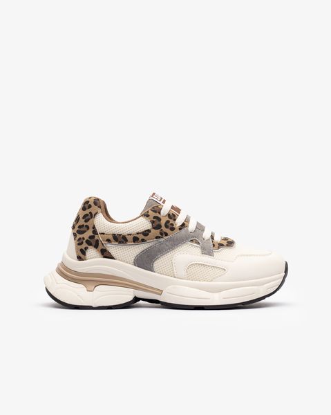 Soviet Ladies Moss Nude Lace up platform sneaker