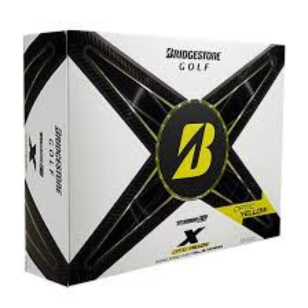 Bridgestone2024 TourB X Yellow Golf Balls-3-Piece Urethane Tour Performance