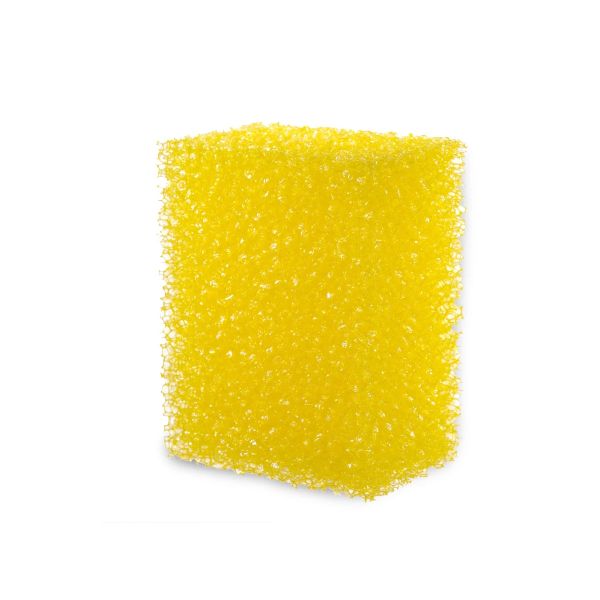 Body Exfoliating Sponge - Eco-Friendly - Yellow - Single