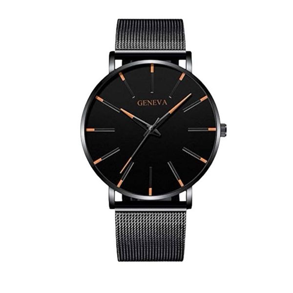 Geneva Watch For Men Analog Quartz Formal Style Stylish
