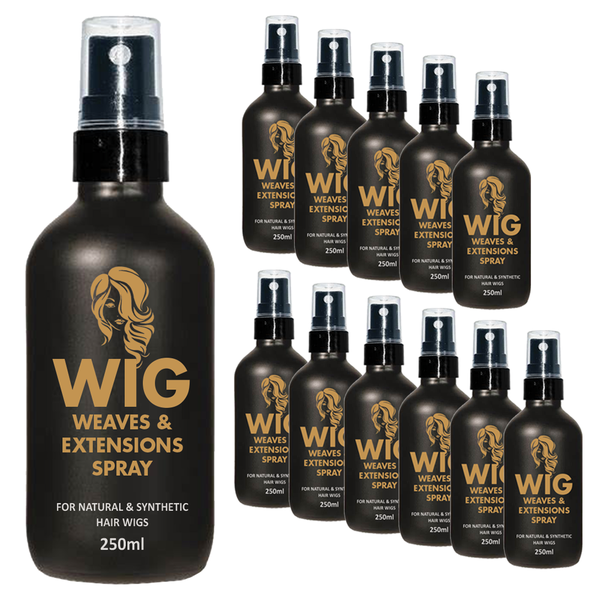 Wig Weaves &amp; Extensions Spray 250ml - Pack of 12