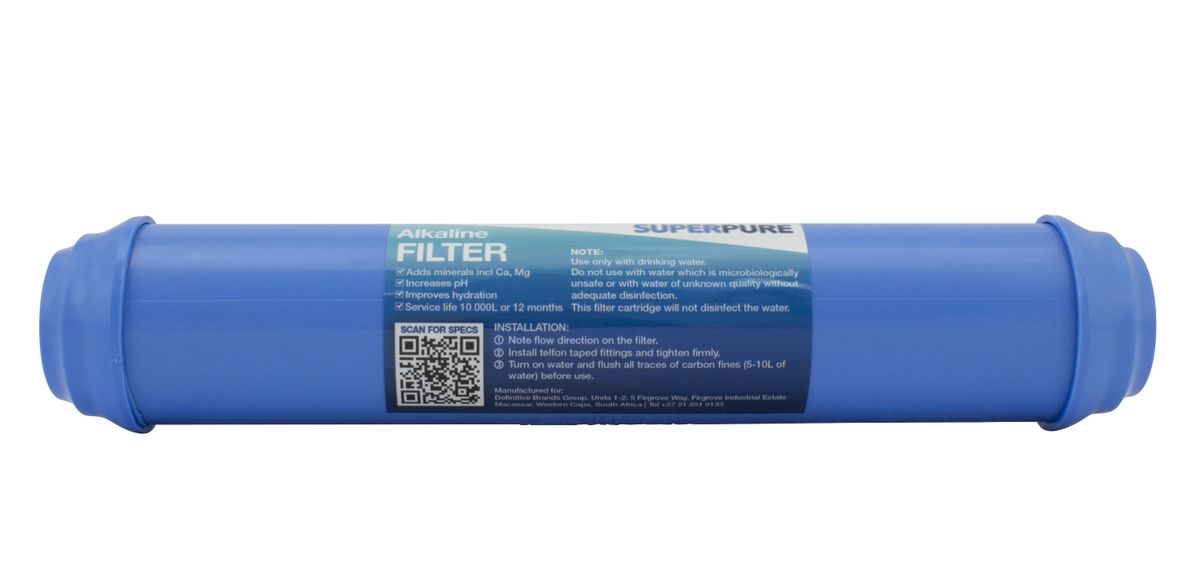 SUPERPURE Alkaline Water Filter