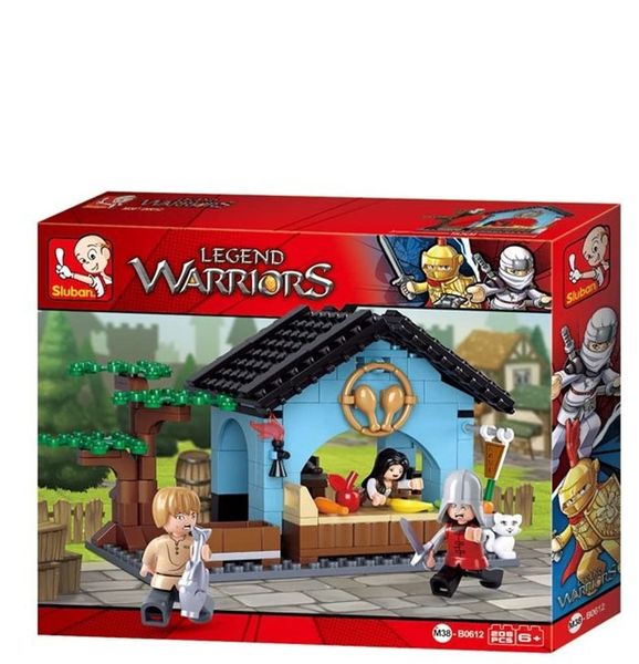 Sluban Food Shop - 206 Pieces