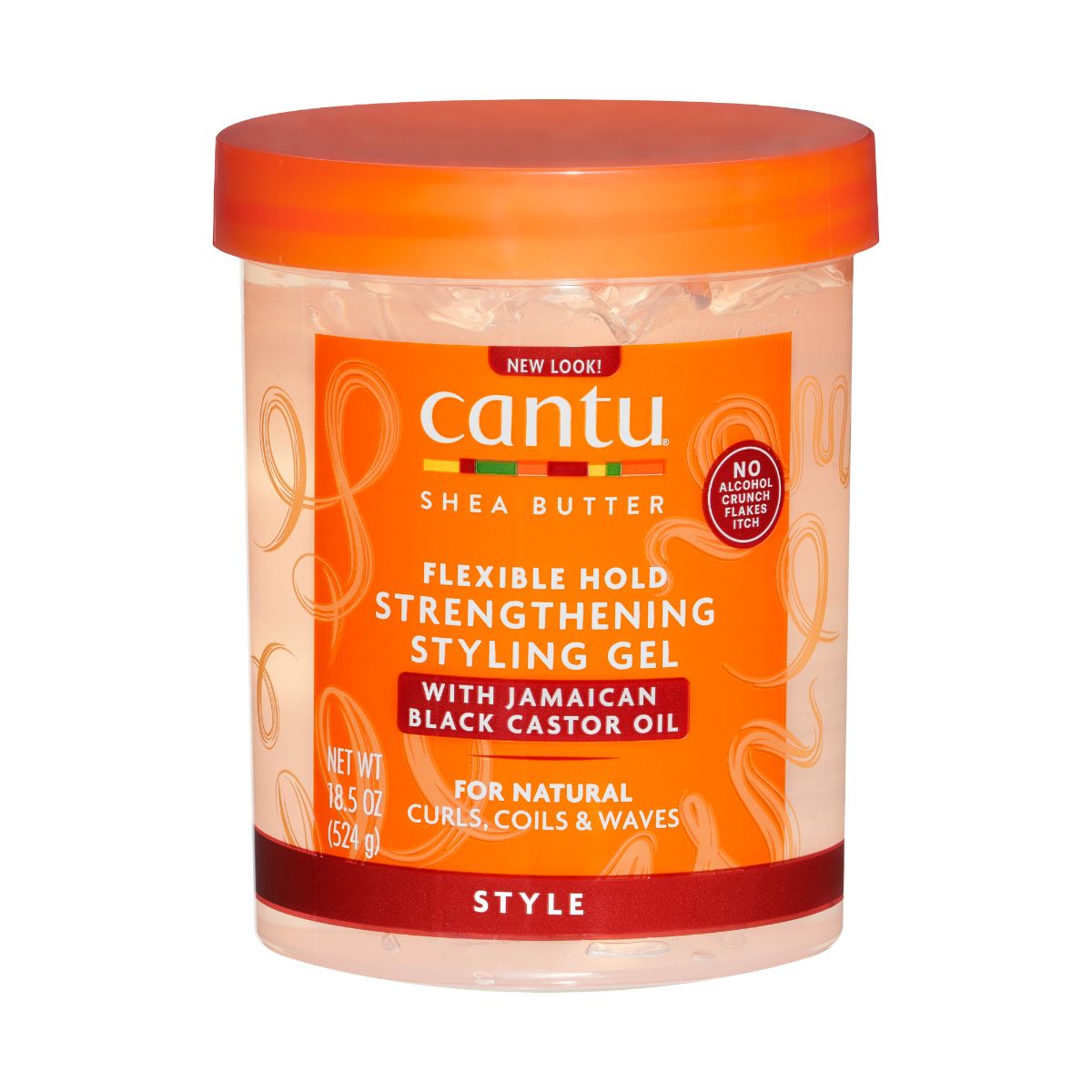 Cantu Strengthening Styling Gel with Jamaican Black Castor 525g