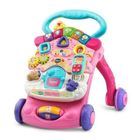 Vtech Baby First Steps Baby Walker Pink Buy Online In South Africa Takealot Com