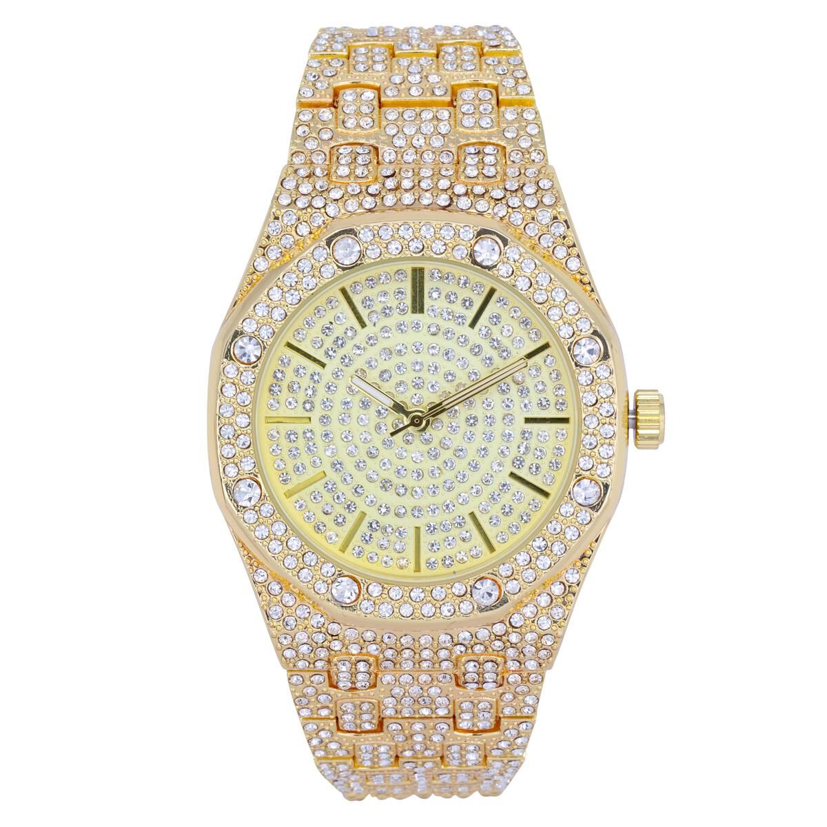 Ice Culture Gold Iced Band Watch - 8651-101-MB | Shop Today. Get it ...