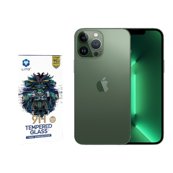 LITO Tempered Glass Screen Protector For iPhone 13 Pro