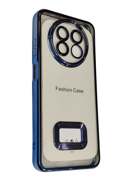Cover - Silver - Huawei Nova Y90 compatible with Huawei Nova Y91 Dual Color &amp; Clear Camera Protective