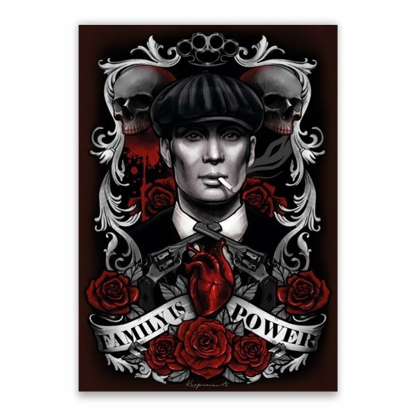 Peaky Blinders Family Is Power Poster - A1