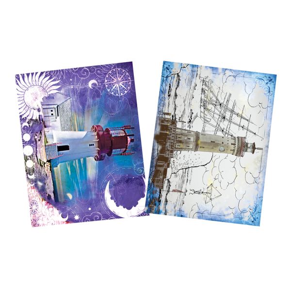 Decoupage Tear Resistant Transfers - Lighthouse