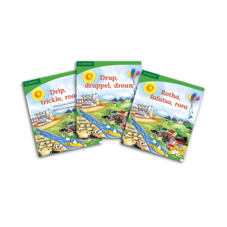 Drip, Trickle, Roar 3-in-1 (Sesotho, English, Afrikaans) Image