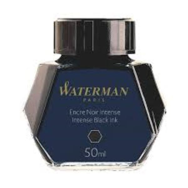 Waterman Ink Bottle 50ml Blue/Black