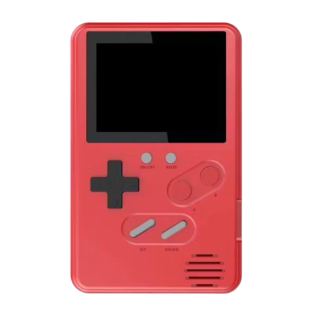 WANLE - D-10-9 - Handheld Retro 500-in-1 Game Console - Red Image